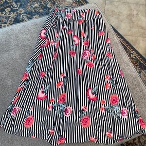 Floral Print  Skirt